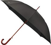 Men Auto Open paraplu 98 cm - Klassieke Houten Samsonite Wood umbrella