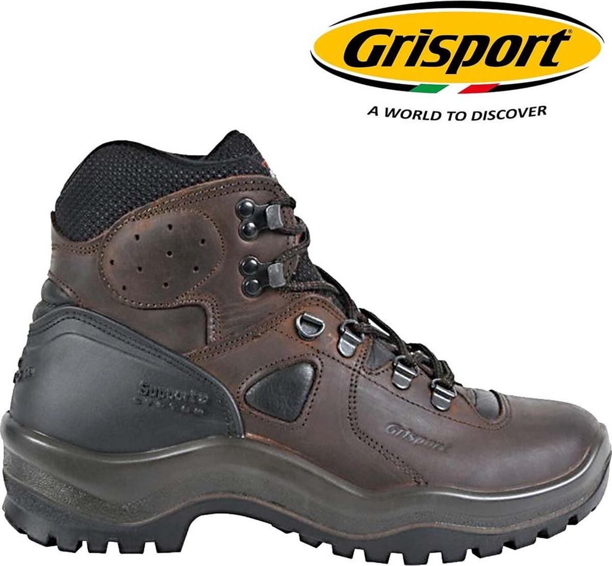 Grisport Sherpa Unisex Wandelschoenen - Bruin - Afbeelding 3
