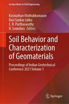 Lecture Notes in Civil Engineering 296 - Soil Behavior and Characterization of Geomaterials