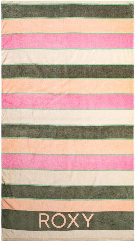 Roxy Cold Water Printed Strandlaken - Agave Green Very Vista Stripe