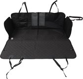 Pet Perfect Couverture pour chien pour siège arrière et coffre de voiture – Couverture pour chien – Protection de canapé – Tapis pour chien – Zwart