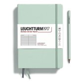 Leuchtturm1917 A5 Medium Natural Colours Notitieboek ruled Mint Green - Notebook - 4004117625985
