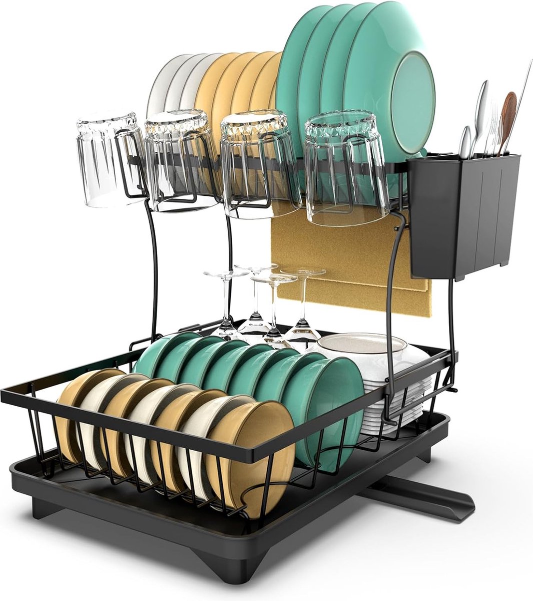 Goedkoopste Afwasdroogrek met afdruipbak