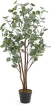 Kunst Eucalyptus Koala | 120cm - Namaak eucalyptus boom - Kunstplanten voor binnen - Kunstplant eucalyptus