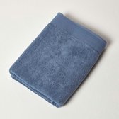 Premium badhanddoek katoen 70x130 cm, handdoek duifblauw, 100% Egyptisch katoen, 700g/m²