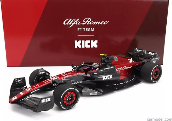 Alfa Romeo F1 Team Kick C43#24 Australian GP 2023 - 1:18 - Minichamps | bol