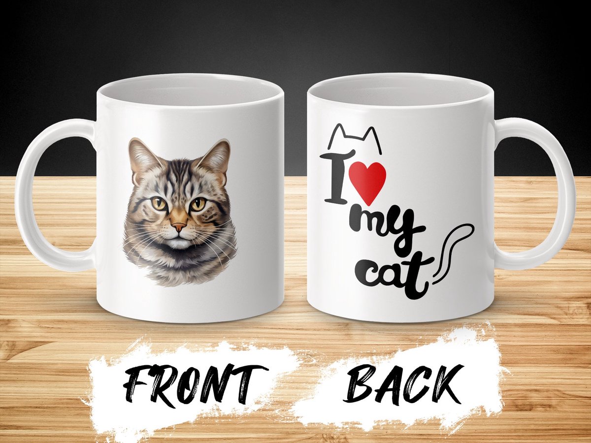 Mok Brazilian Shorthair cat - kat - I love my cat - cat lovers - katten