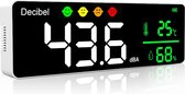 Decibelmeter - Digitale geluidsmeter - Nauwkeurig - Bereik tussen 30db en 130db - Geluidsmeter - LED Display - Professionele geluidsmeting