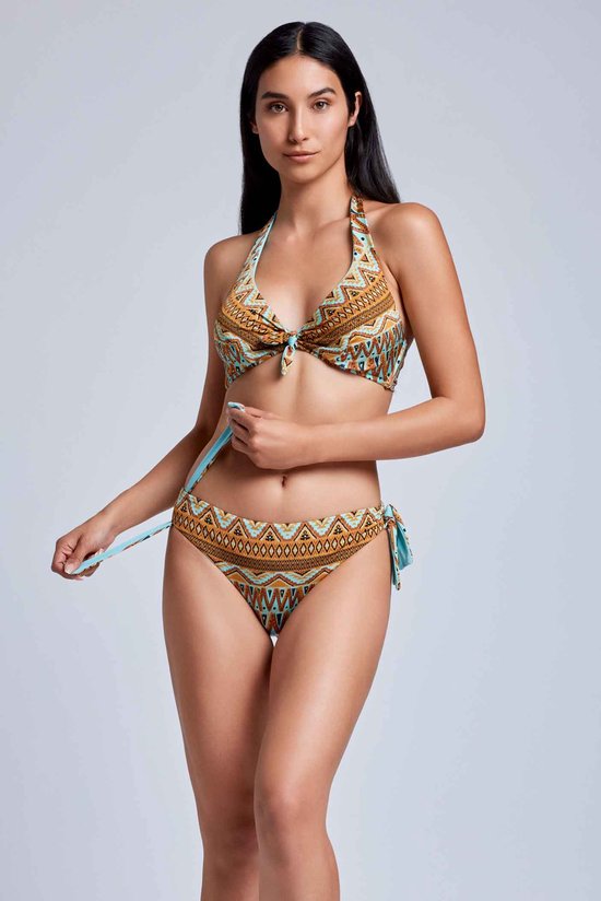 Vacanze Italiane - Cheyenne Mango Bikini Set - maat 44 - Meerkleurig