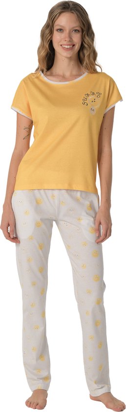 Pijadore - Dames Pyjama Set, Korte Mouwen - XL