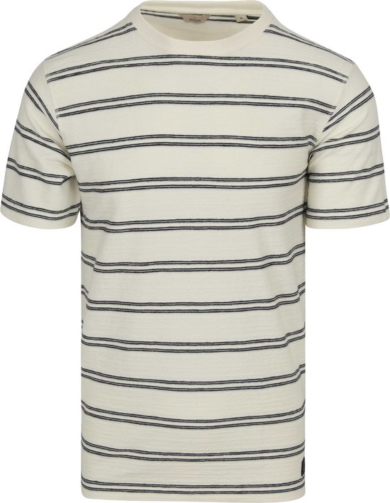 Dstrezzed - Aiden T-shirt Ecru - Heren - Maat XL - Regular-fit