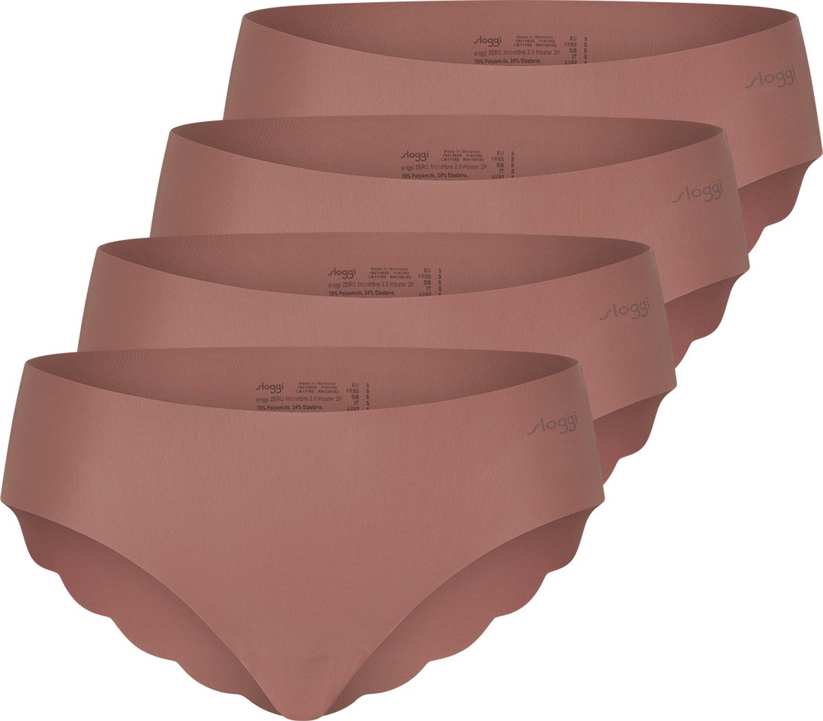sloggi Dames hipster slip 4 pack ZERO Microfibre 2.0
