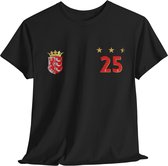 PSV Kampioensshirt - Zwart S - 25 x Kampioen Eredivisie 2023-2024 - Eindhoven - 040 - Rood-Witten - Kampioenschap - Voetbal - Eendracht Maakt Macht - Kampioensfeest - LIMITED EDITION