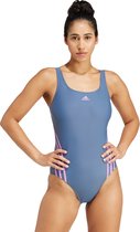 adidas Sportswear adidas 3-Stripes Badpak - Dames - Blauw- 36