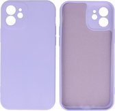 Coque pour iPhone 12 - Coque de téléphone Fashion de 2,0 mm d'épaisseur - Coque en Siliconen - Violet