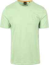 BOSS - T-shirt Tales Lichtgroen - Heren - Maat 3XL - Regular-fit
