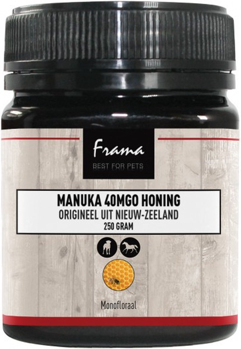 Frama Manuka Honing 40MGO 250 gram - Hond