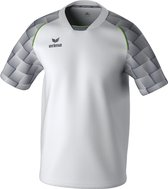 Erima Evo Star Shirt Korte Mouw Heren - Wit / Slate Grey | Maat: L