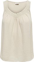 Jacqueline de Yong Top Jdylara S/l Lace Top Wvn 15323431 Creme Brulee Dames Maat - XL