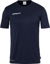 Uhlsport Essential Functioneel T-Shirt Heren - Marine / Wit | Maat: M