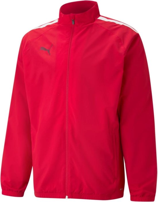 Puma Teamliga Presentatiejack Heren - Rood | Maat: XL