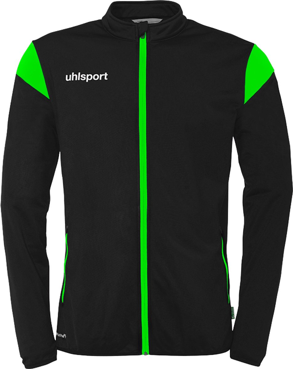 Uhlsport Squad 27 Polyestervest Heren - Zwart / Fluo Groen | Maat: XL