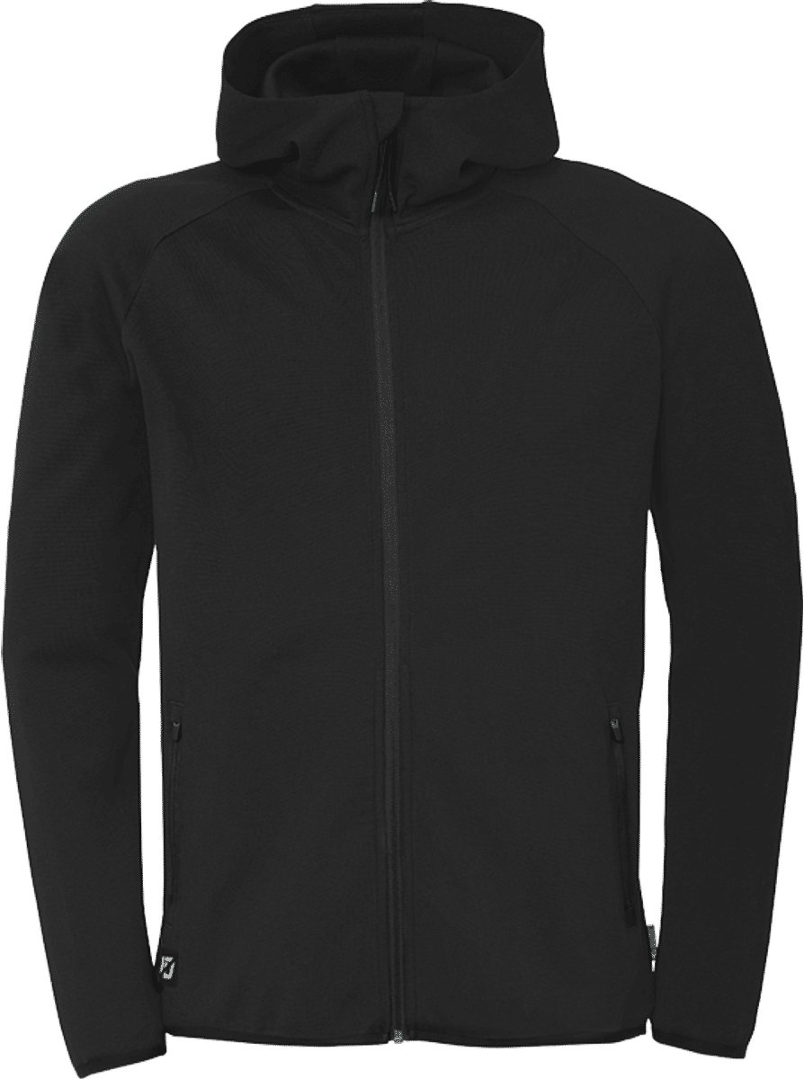 Uhlsport Id Sweater Met Kap Kinderen - Zwart / Wit | Maat: 164