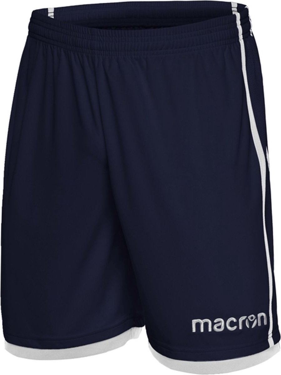 Macron Algol Short Heren - Marine / Wit | Maat: XL