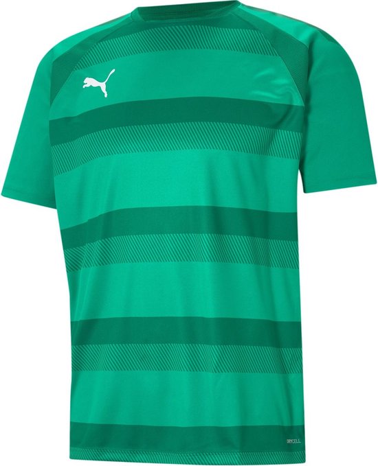 Puma Teamvision Shirt Korte Mouw Heren - Groen | Maat: M