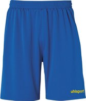 Uhlsport Center Basic Short Heren - Royal / Geel | Maat: XL