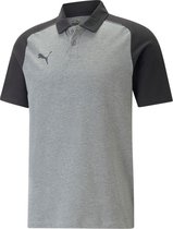 Puma Team Cup Casuals Polo Heren - Grijs | Maat: S