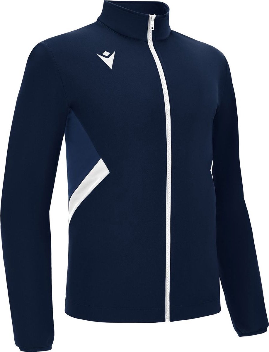 Macron Victory Raijin Polyestervest Kinderen - Navy / Wit | Maat: 7-8 Y