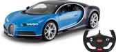 1:14 Jamara 405135 RC Sport Auto Bugatti Chiron - Blauw - 2,4GHz RC Model Kant en Klaar