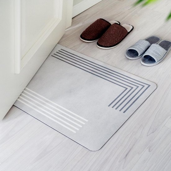 Casa Tessile Badmat en set van badstof met anti-slip net Turino