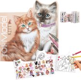 Livre de coloriage TOPModel Kitty KITTY et DOGGY