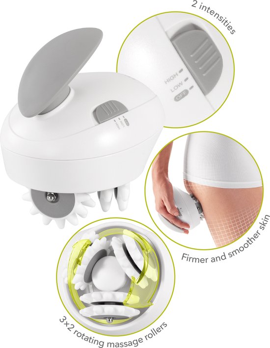 Appareil De Massage Cell Roller Lanaform - Palper-rouler Anti-cellulite, Neuf
