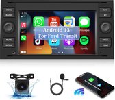 Android 13 Autoradio - Carplay Android Auto - 7'' Touch Screen Radio - Ford