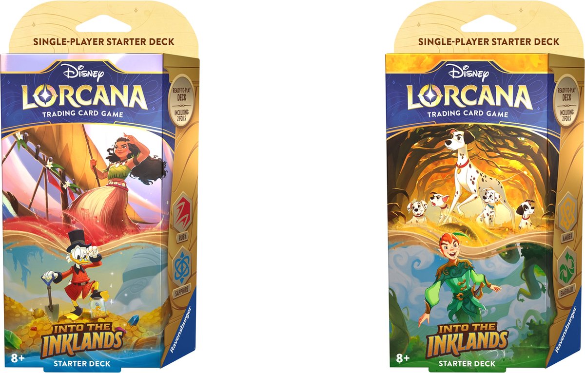 Disney Lorcana Trading Card Game: Set 3 - Display mit 8 Star