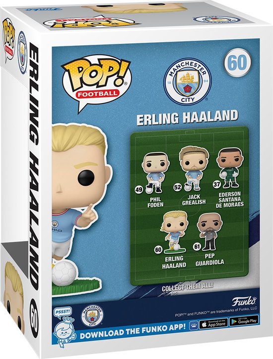 Pop Football: ManCity - Erling Haaland Funko Pop #60 | bol