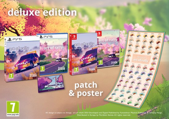 Art of Rally Deluxe Edition - PS5 – Throwback Games DE