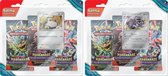 Pokémon JCC - Écarlate et Violet - Pack Blister de 3 Boosters Mascarade Crépusculaire Vrombotor et Ronflex (1 Booster aléatoire)