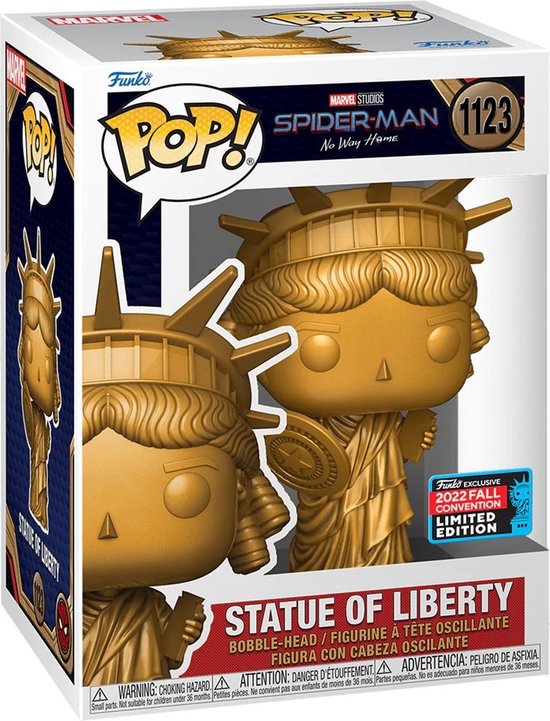 Funko Pop! Marvel: Spider-Man: No Way Home - Statue of Liberty - Convention Limited Edition