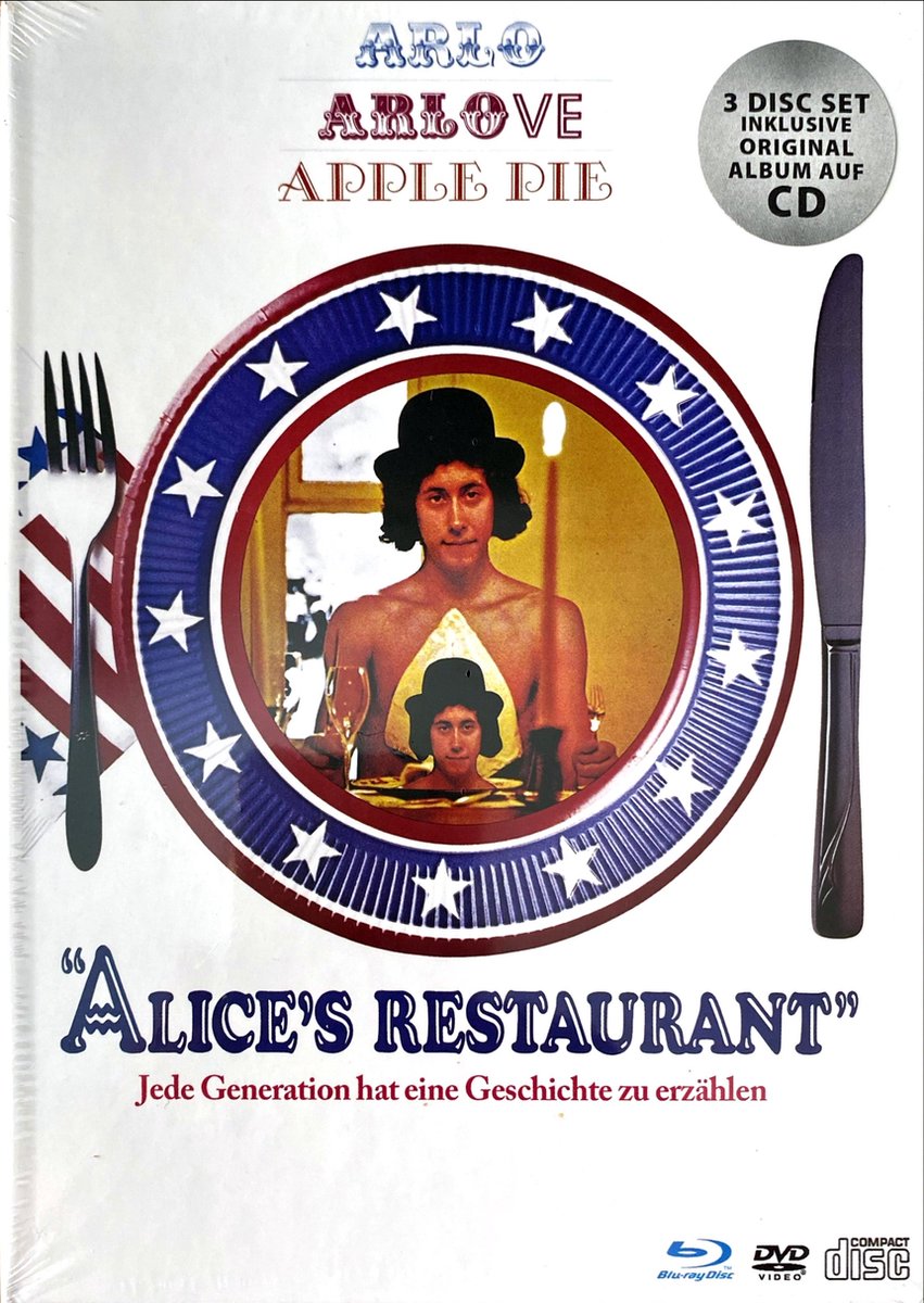 Alice`s Restaurant - Limited Deluxe Mediabook-Edition (Blu-ray+DVD+CD+Booklet)