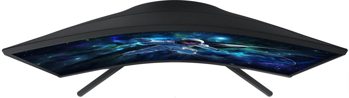 Samsung Odyssey G5 27" QHD Curved Gaming Monitor 165Hz thumbnail 6