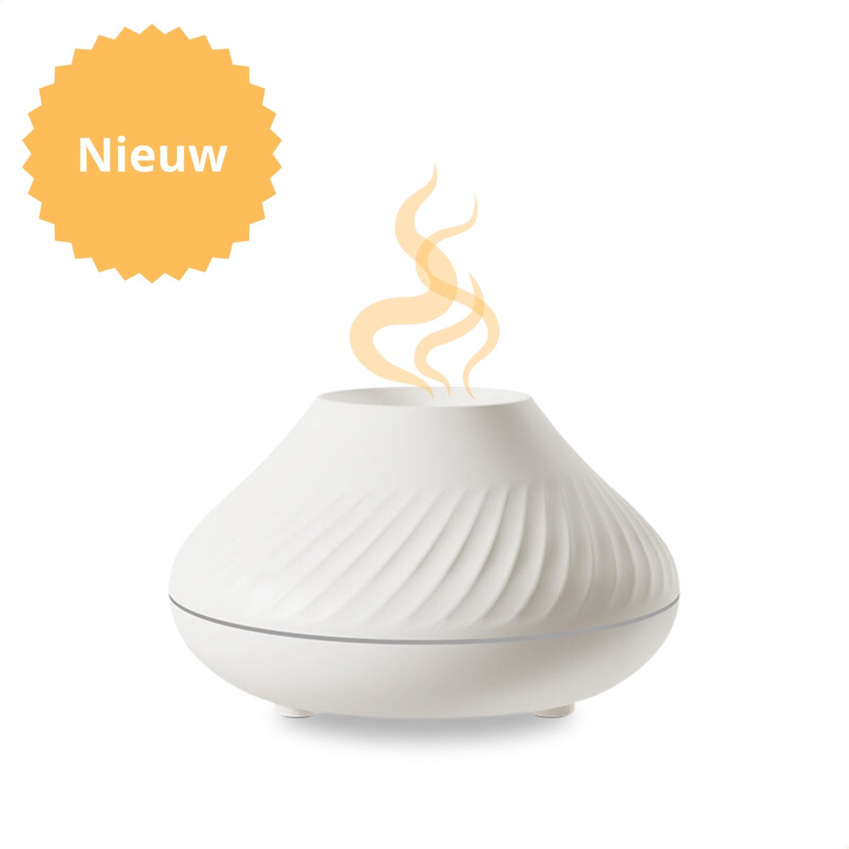 Goedkoopste Daily Solutions® Aroma diffuser - Geur en Kleur - Luchtbevochtiger - aromadiffusers - Vernevelaar - geurverspreider - Kalmerende Atmosfeer - Wit