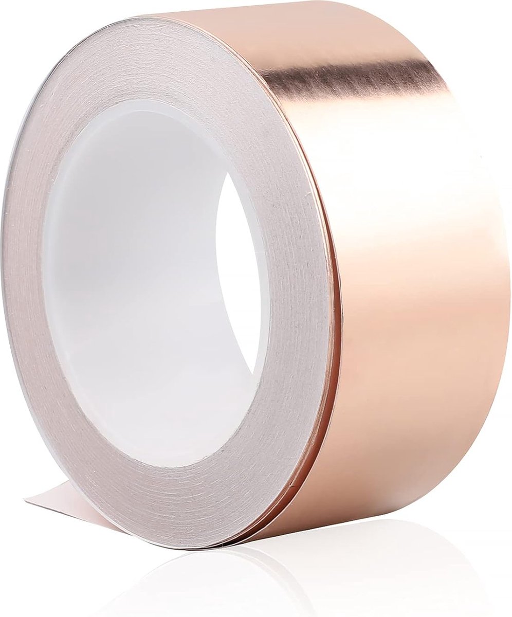 Kopertape - Koperband Anti Slak - Koperband Anti Slak Tuin - Koper Slakken - Koperfolie - Kopertape Tegen Slakken
