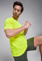 Redmax Sublime Collection Chemise de sport pour homme - Vêtements de sport - Durable - Dry- Cool - Convient pour le Fitness - Jaune - L