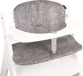 Ukje Kussenset Stoelverkleiner Kussen - Geschikt voor Hauck Kinderstoel - Geplastificeerd - Zand luipaard