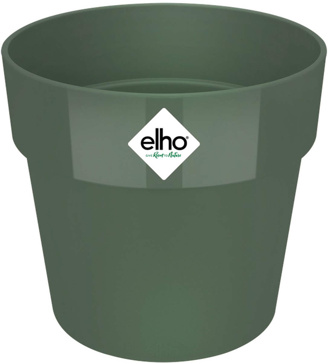 Pot De Fleur Intérieur Elho Ocean Collection - Plastique 100% Recyclé Avec Système D'Irrigation - Vert Pacifique 22.3x20.4 Cm - 11