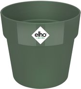 Elho B.for Original Rond 18 - Bloempot voor Binnen - 100% Gerecycled Plastic - Ø 18.0 x H 16.5 cm - Blad Groen